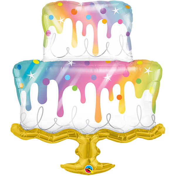 Supershape Rainbow Drip Cake Shape